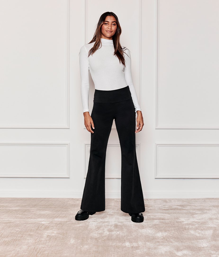 The Everyday High-Waist Flare Pant - Main