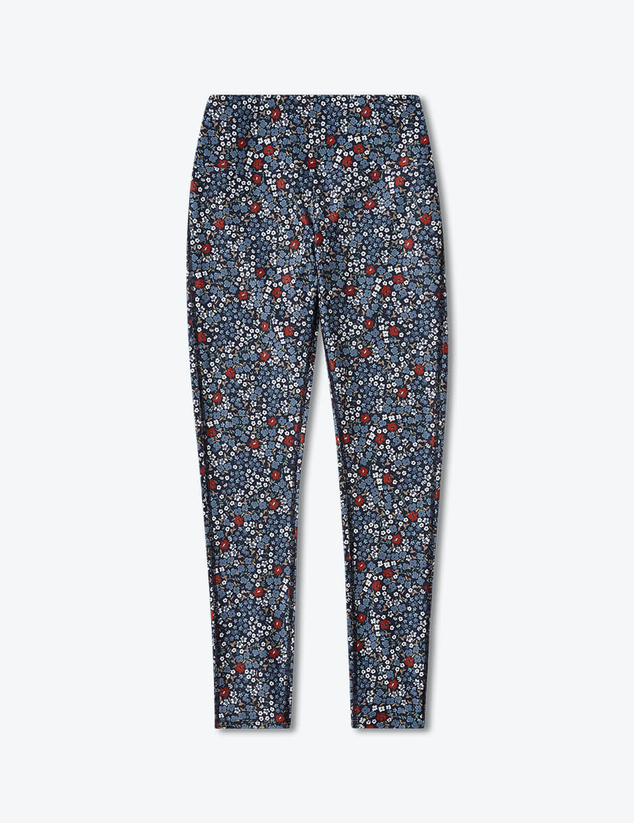 The Do-It-All High Rise Full Length Leggings - Outbloom in Midnight