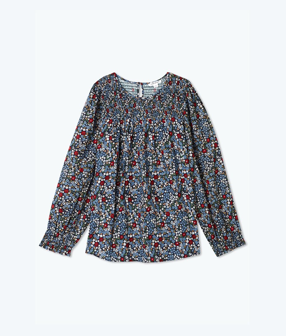 The Perfect Smocked Cotton Top - Main