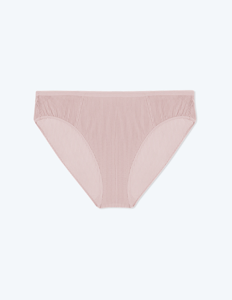 The Feel Free High Rise Brief Underwear - Quartz