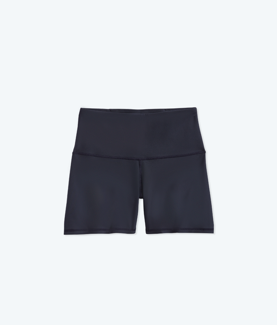 The Do-It-All High Rise 4â Biker Shorts - Midnight