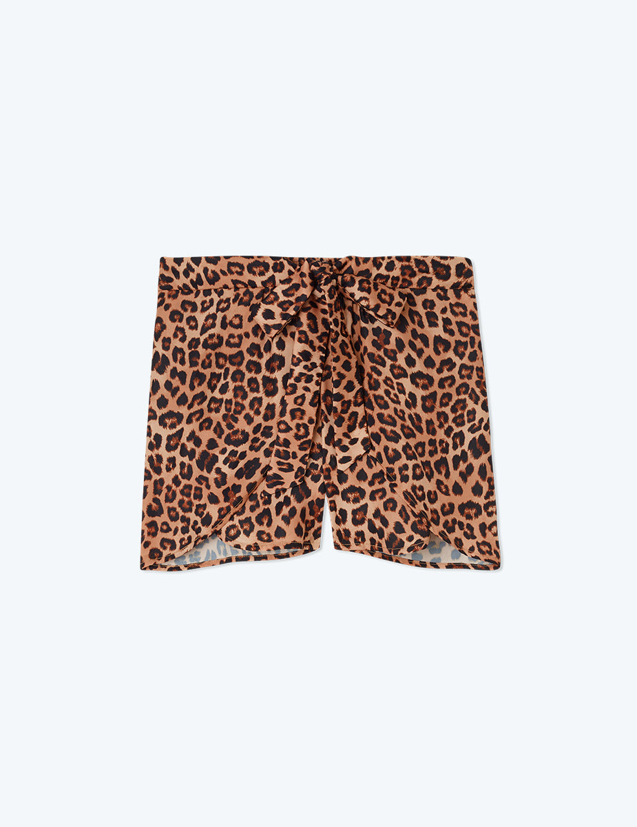 The Silky Wrap Shorts - Main