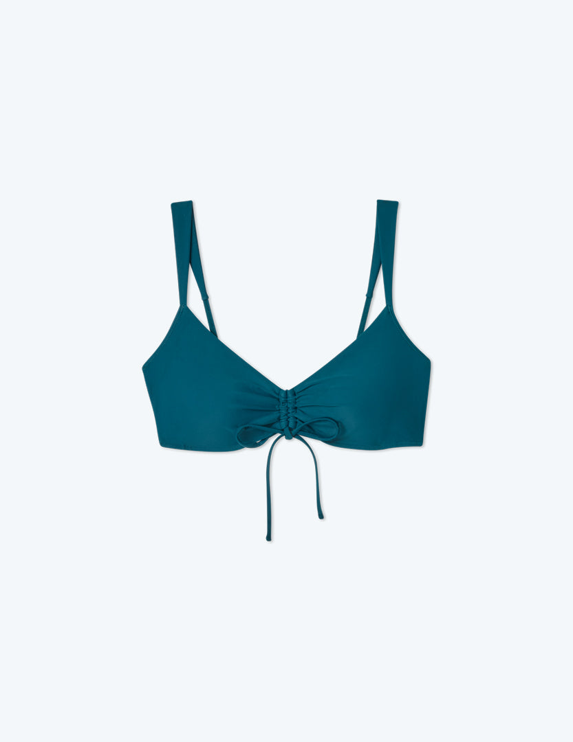 The Cinched Bikini Top - Main