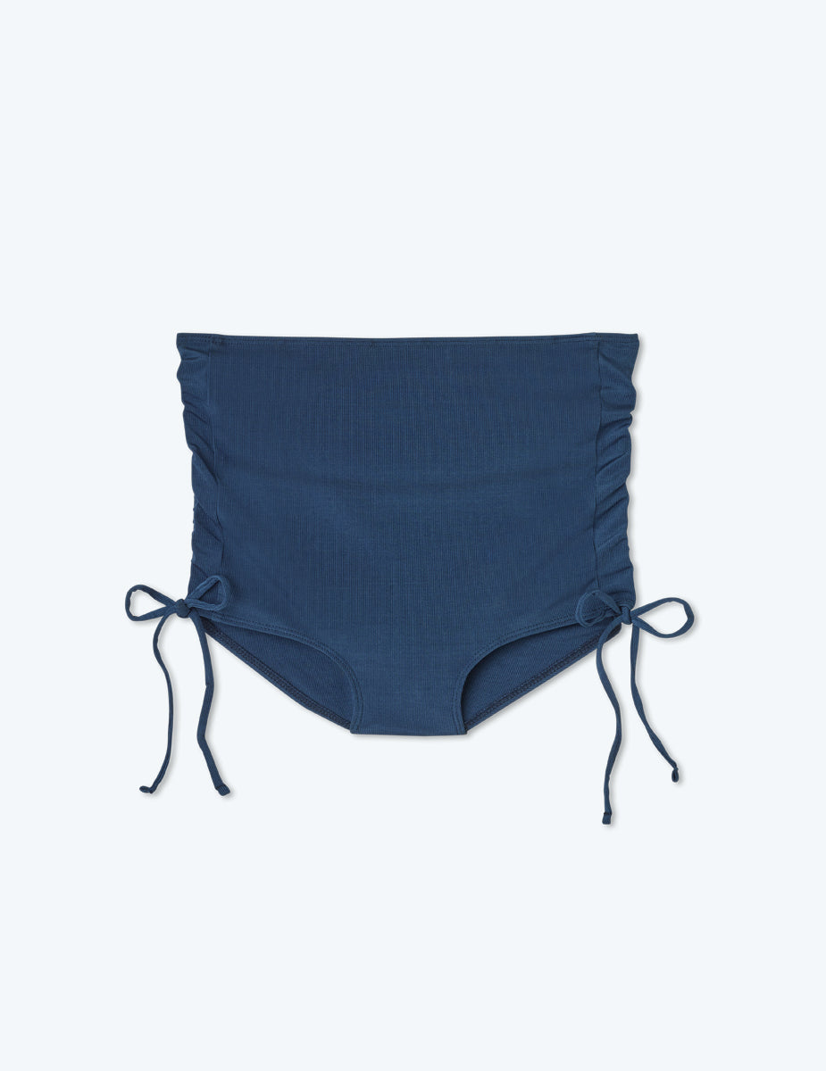 The Maternity Ribbed Cinched High Rise - Main
