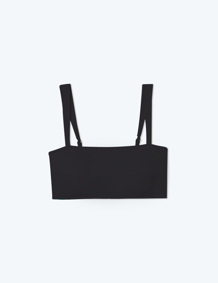 The Wide Strap Oasis Bikini Top - Sea Urchin
