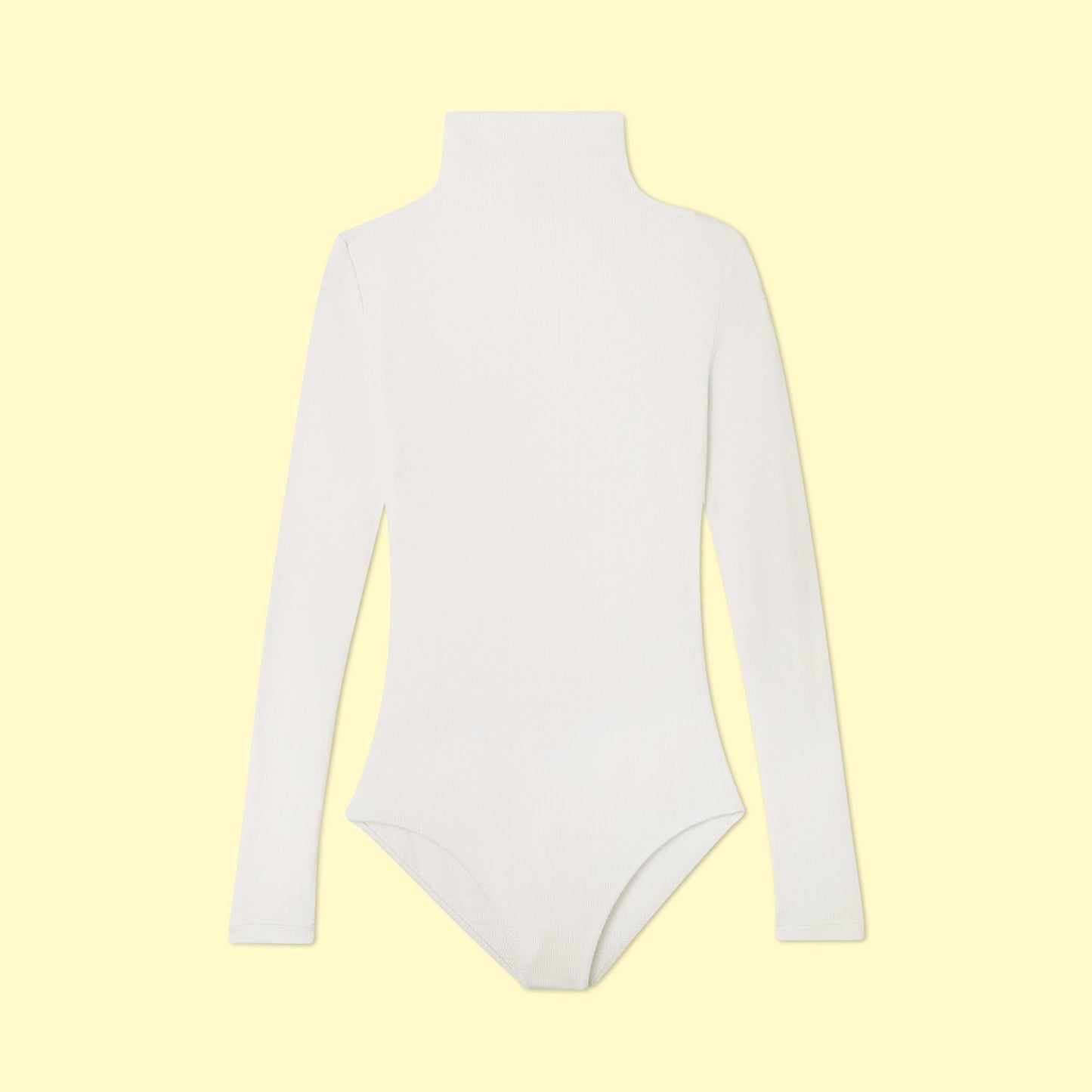 The Long Sleeve Day to Night Bodysuit - White Sand