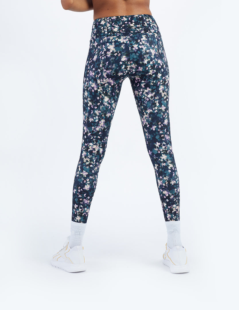 The Do-It-All High Rise Full Length Leggings - Painted Floral