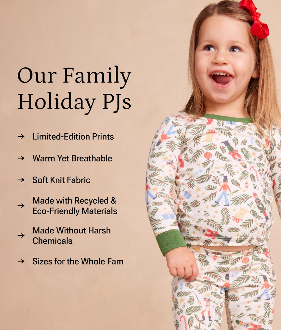 The Toddlers' Matching Family Pajama Set - Nutcracker Sweets