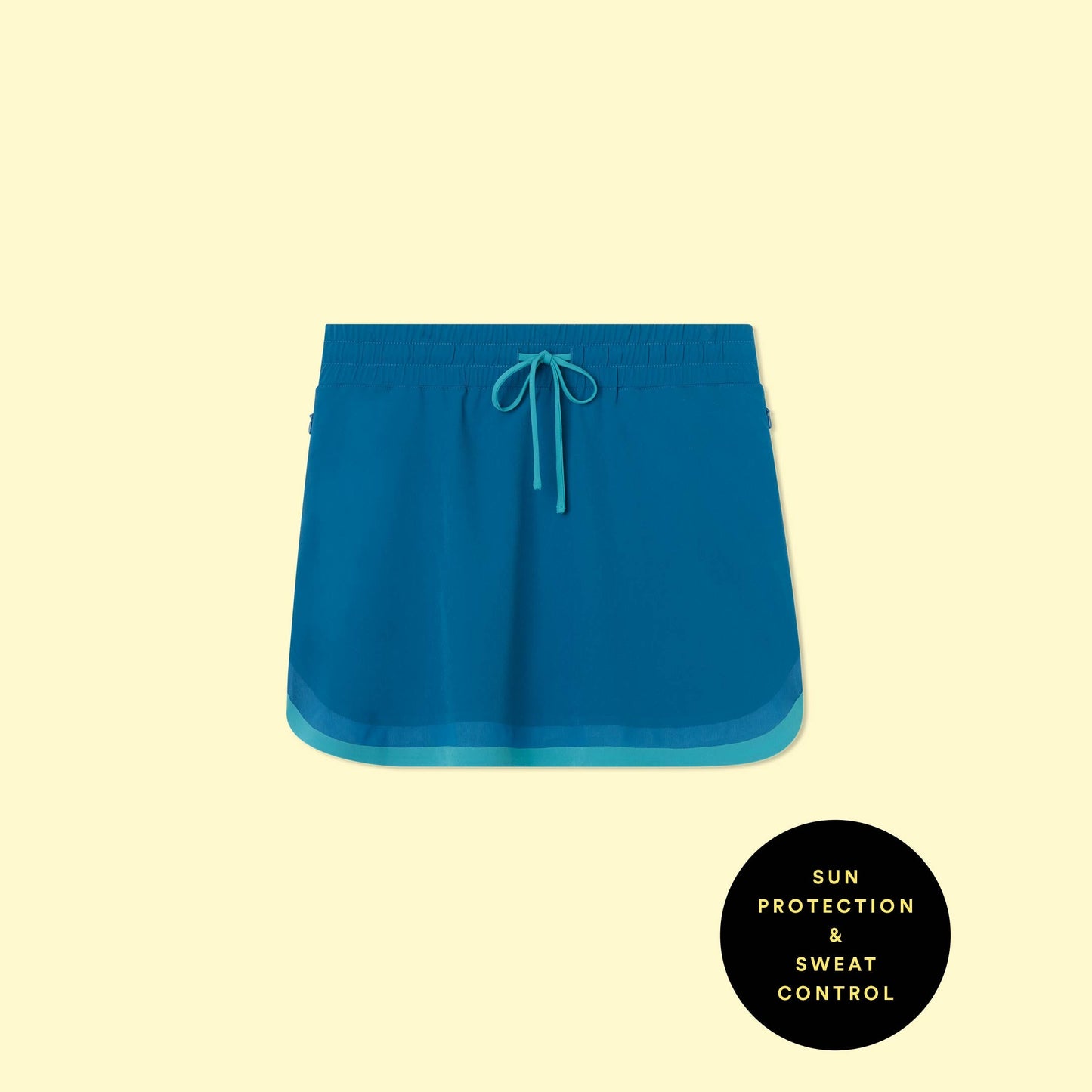 The Beyond the Lounge Chair Skirt - Pacific & Blue Lagoon