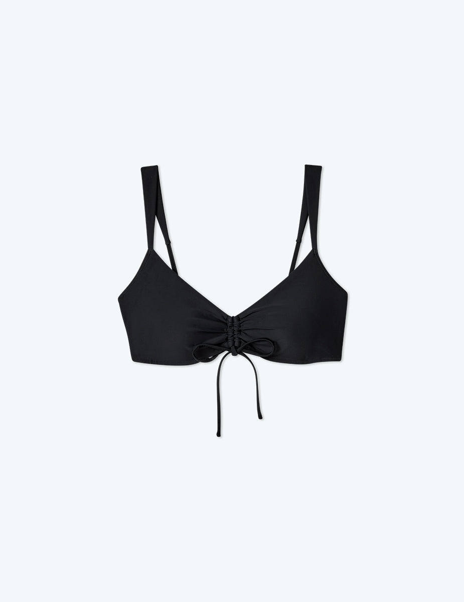 The Cinched Bikini Top - Sea Urchin