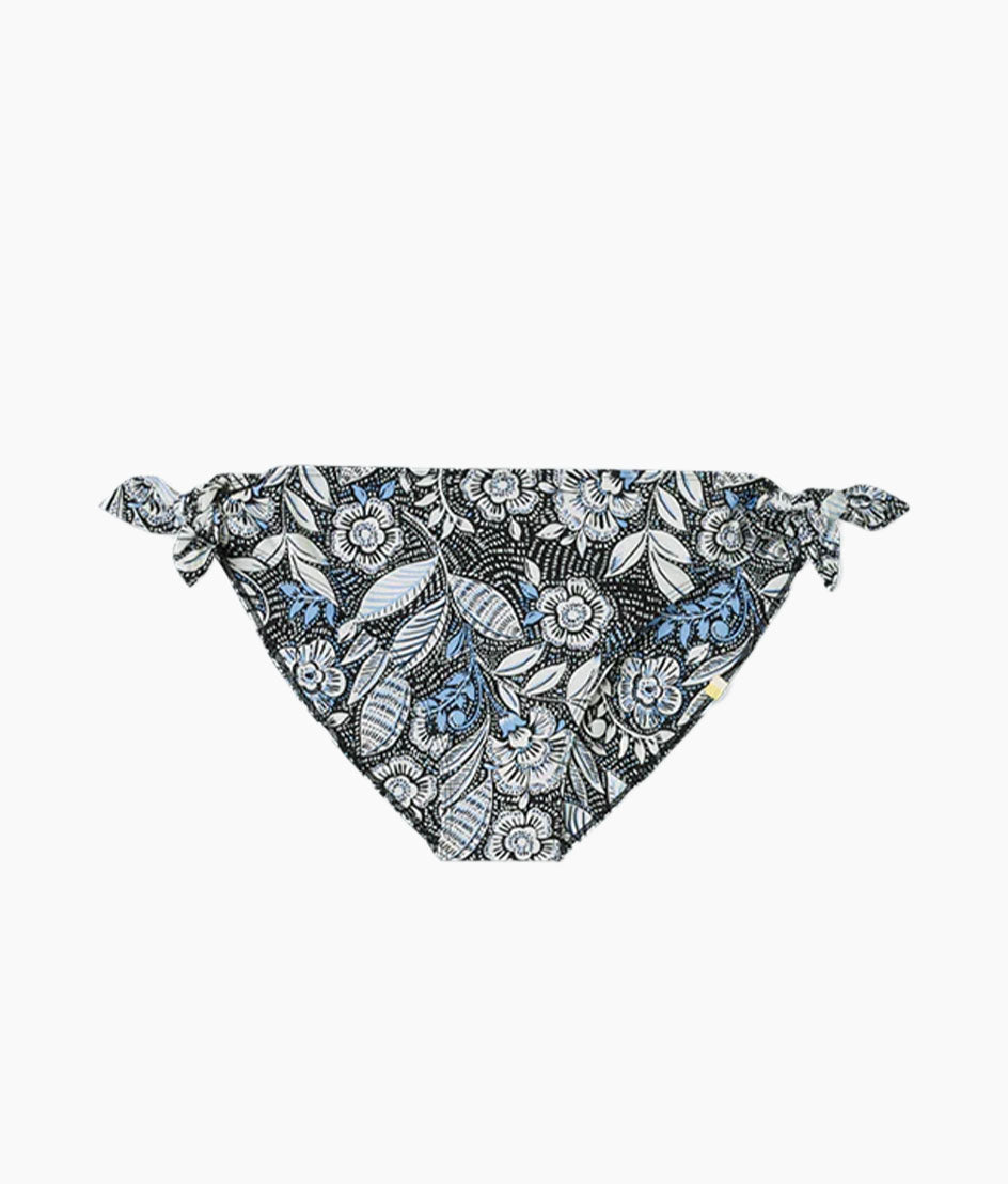 The Tie Bikini Bottom - Island Floral