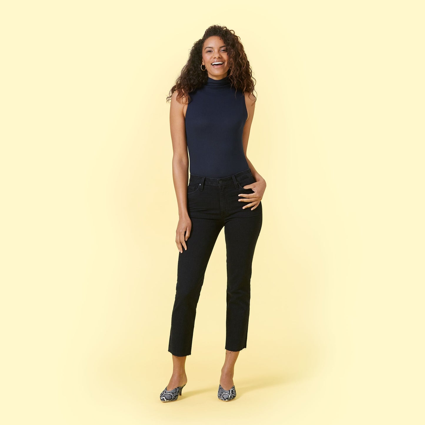 The Sleeveless Day to Night Bodysuit - Main
