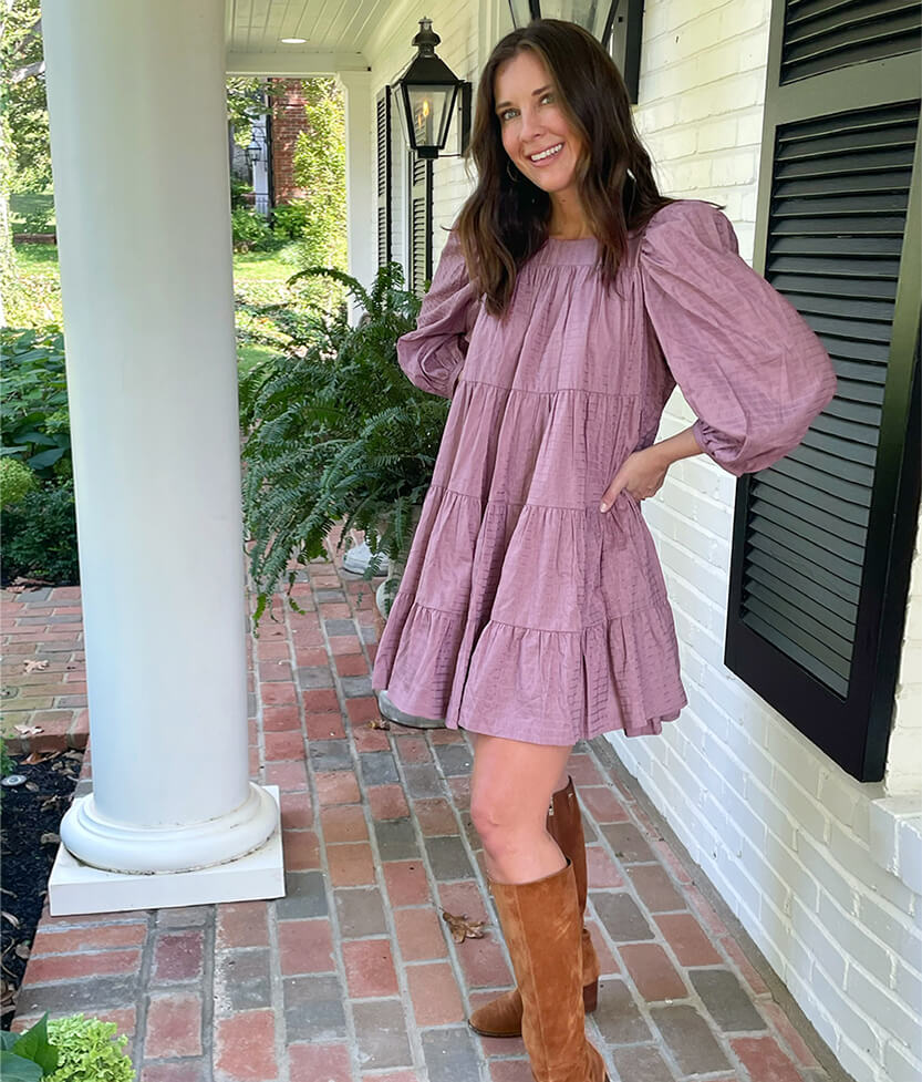 The Tiered Mini Dress - Main