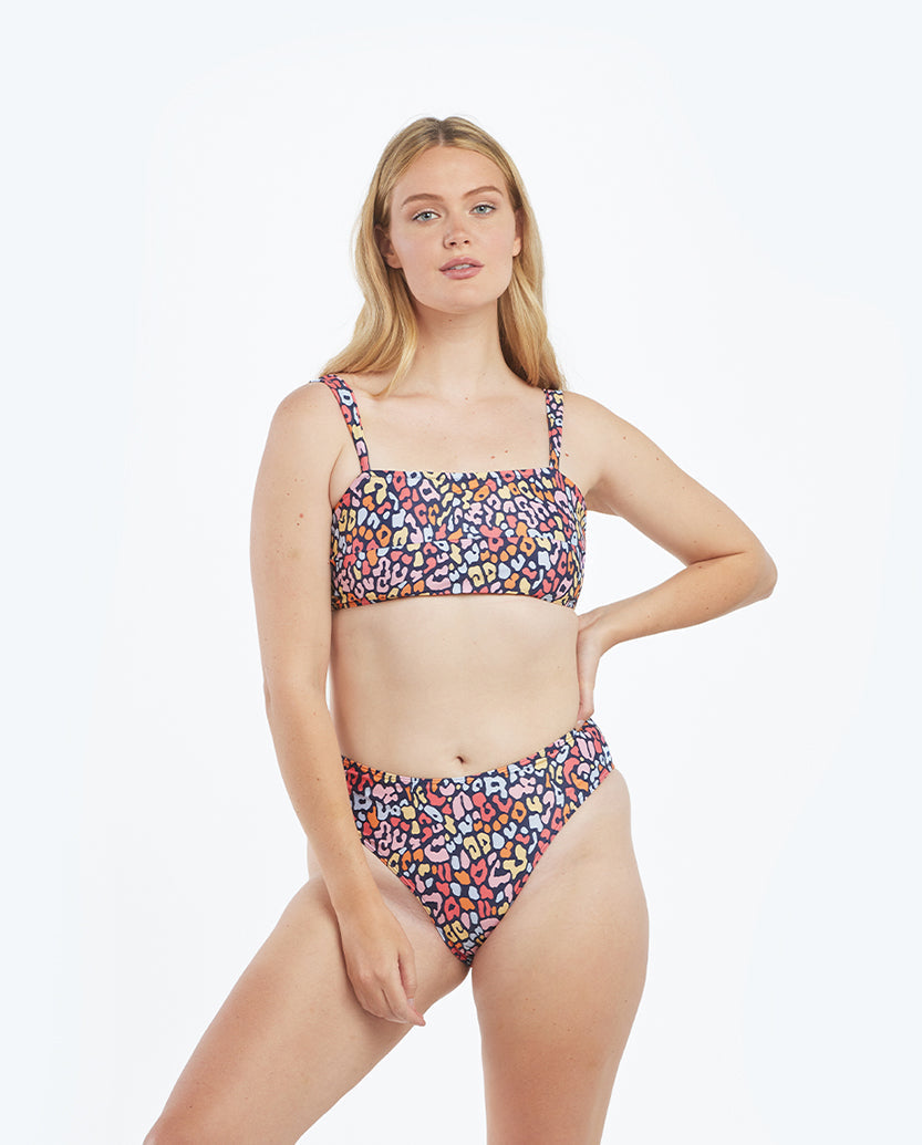 The Wide Strap Oasis Bikini Top - Main