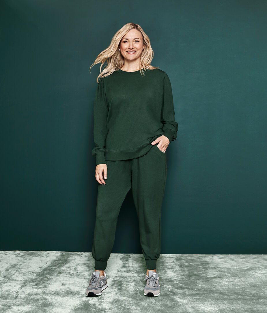The Softest French Terry Puff Sleeve Pullover - Main