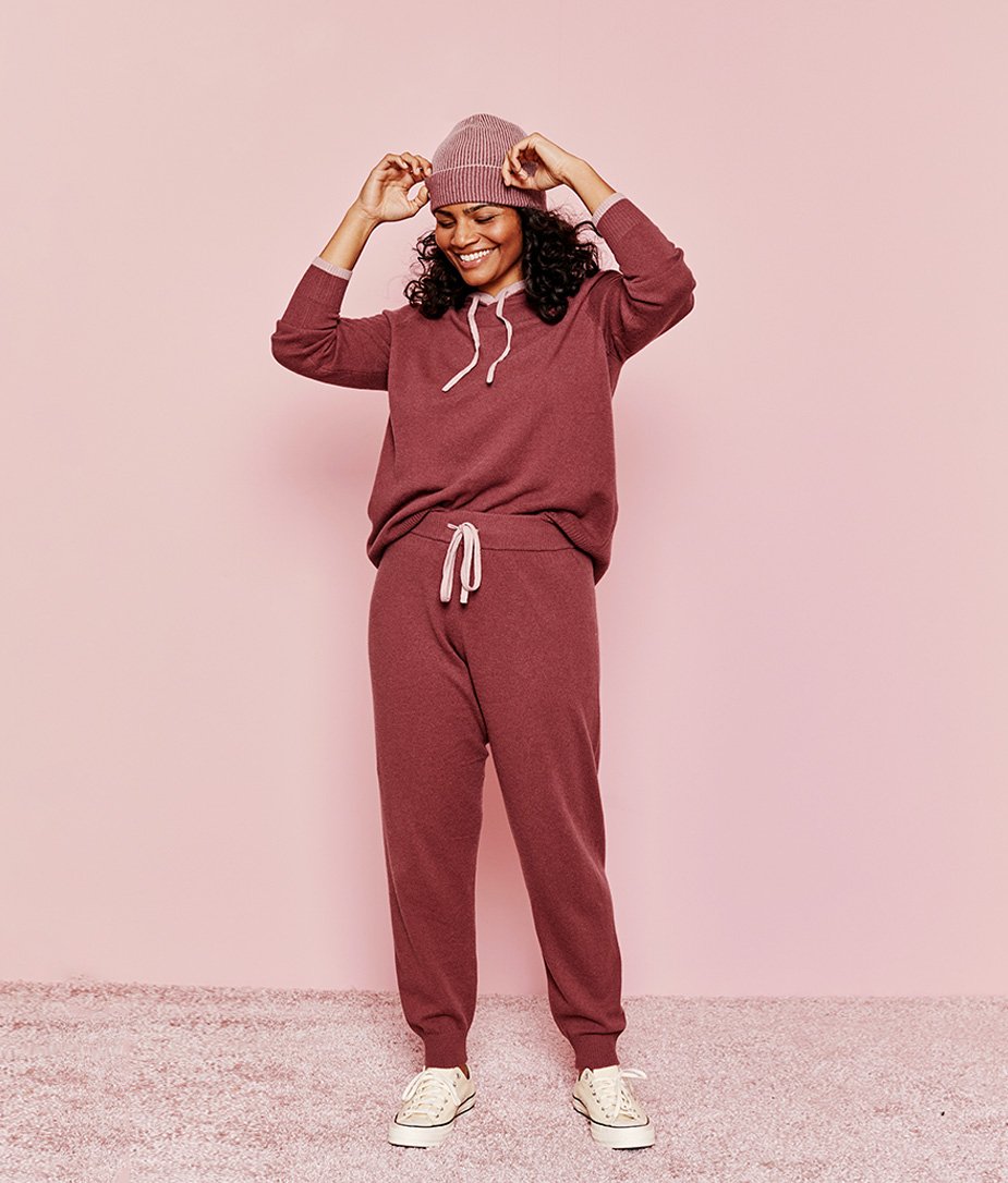 The Coziest Cashmere Blend Jogger - Main