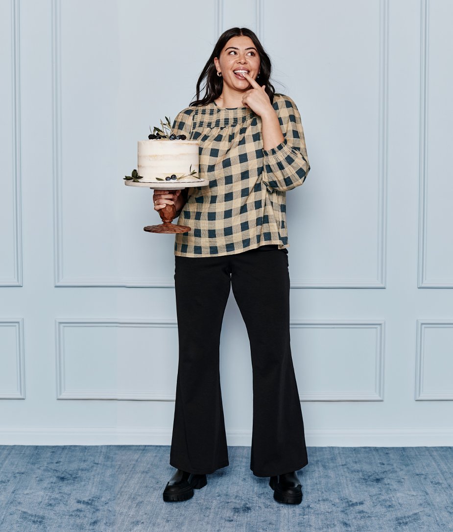 The Perfect Smocked Cotton Top - Main