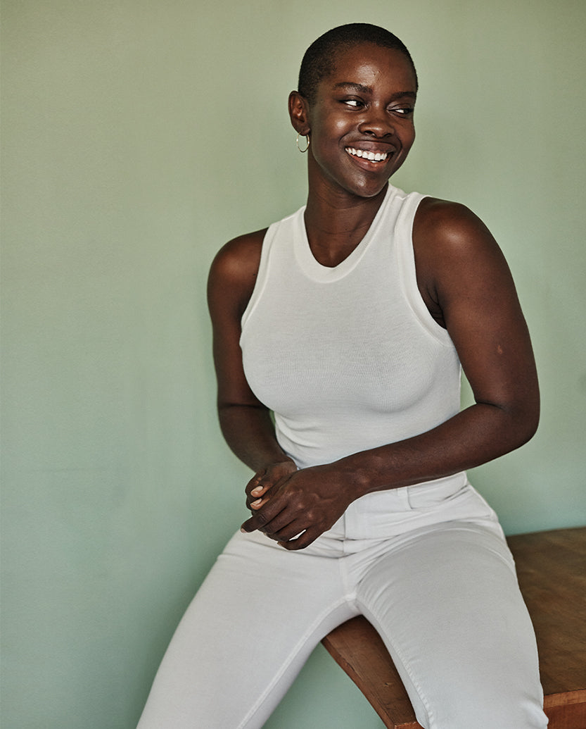 The Softest Ribbed Racerback Tank - Main