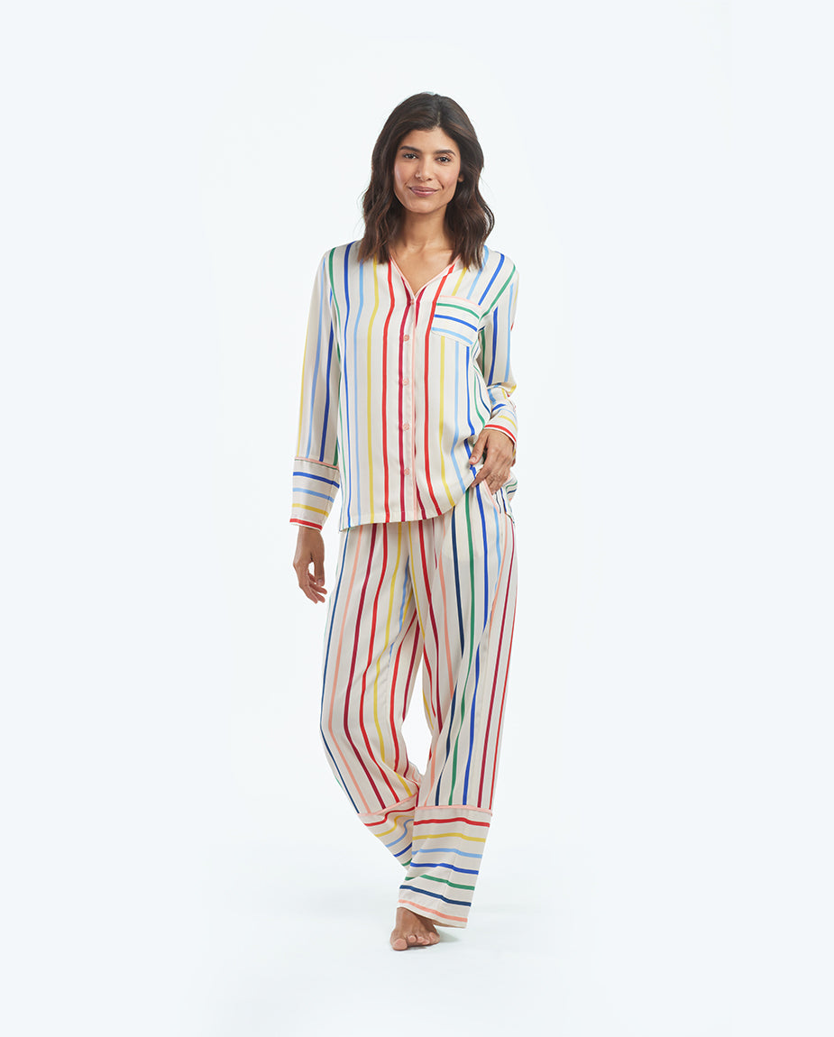 The Cloud 9 Silky Pajama Set - Main