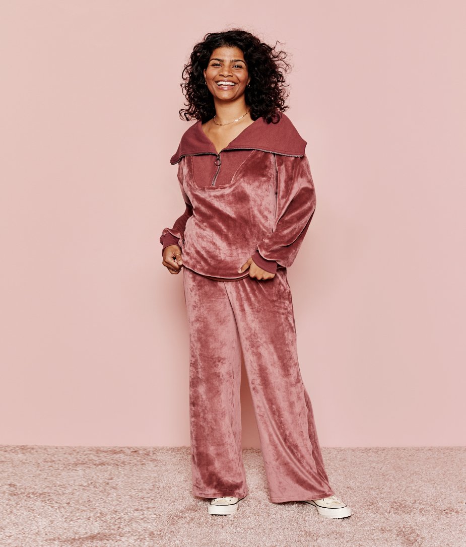 The Plush Velour Lounge Pant - Main