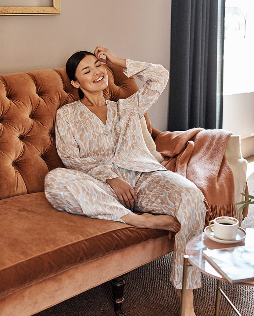 The Cloud 9 Silky Pajama Set - Main