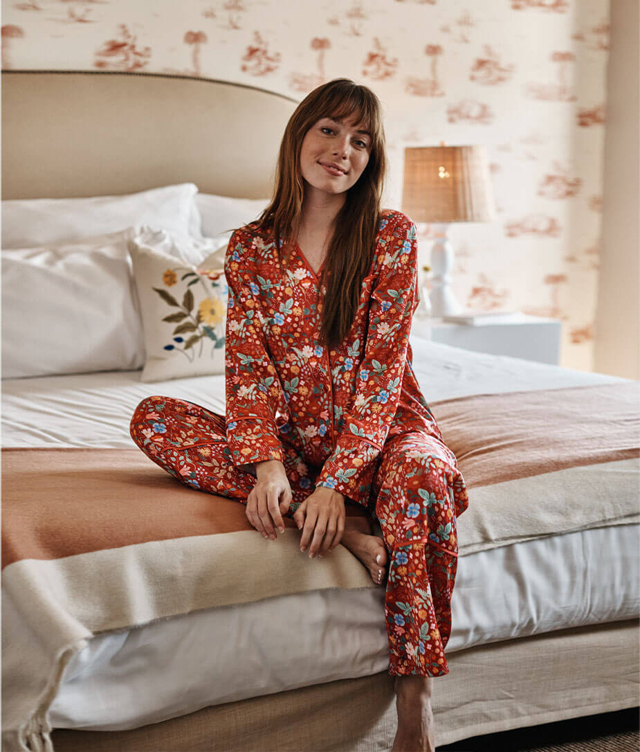The Cloud 9 Silky Pajama Set - Main