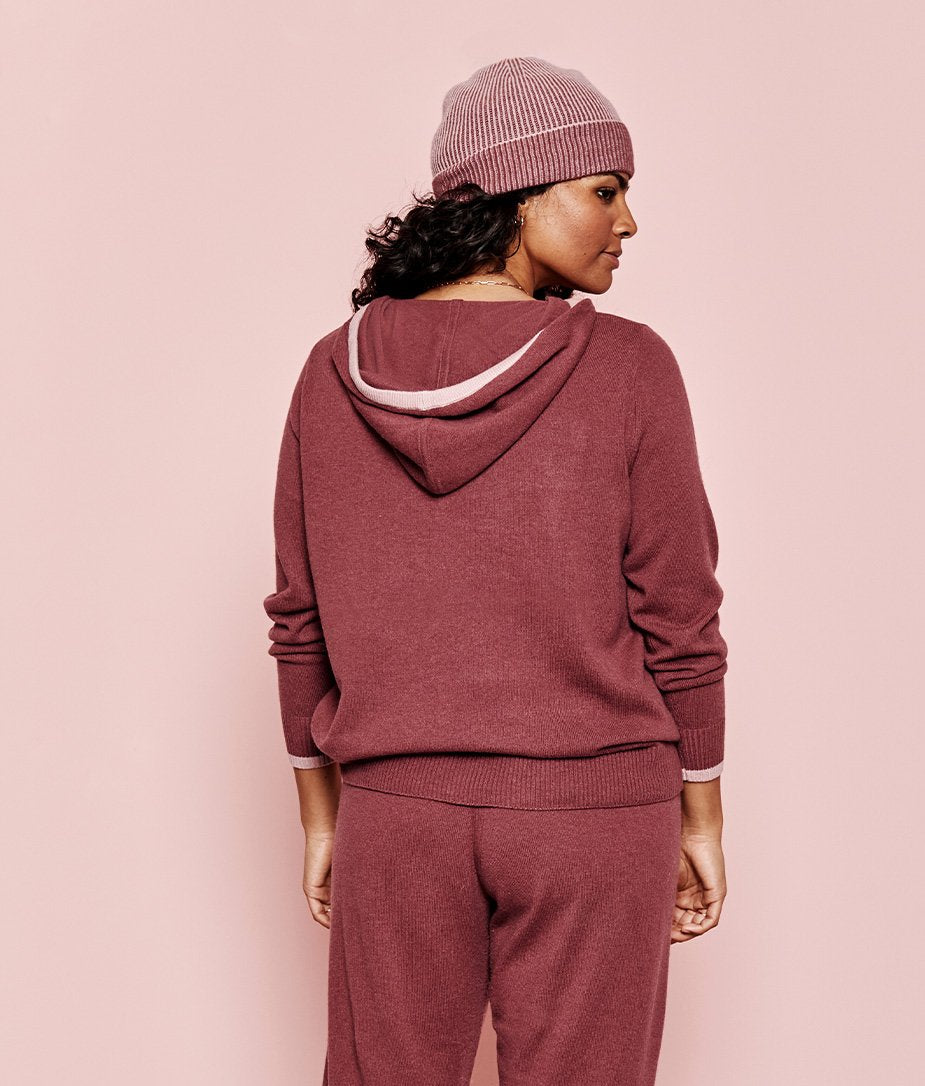 The Coziest Cashmere Blend Hoodie - Main