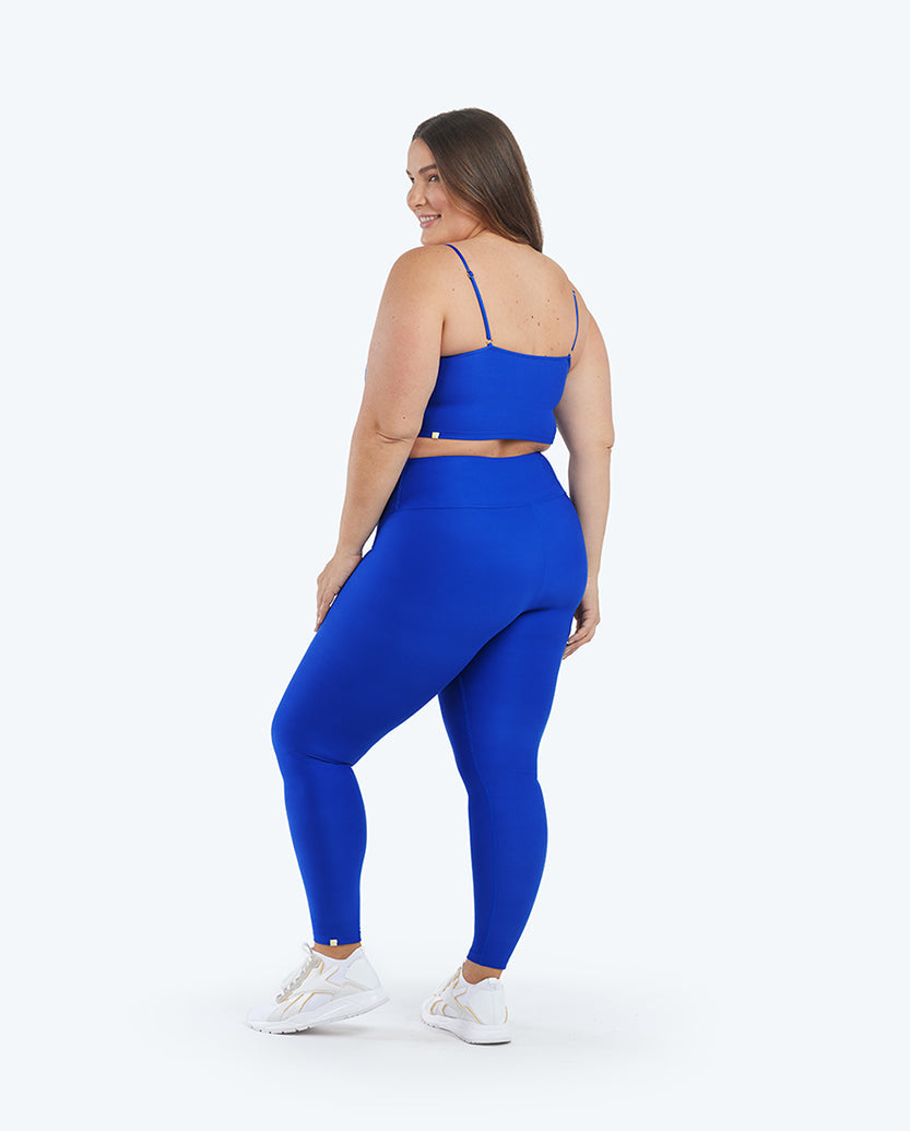 The Do-It-All High Rise Full Length Leggings - Electric