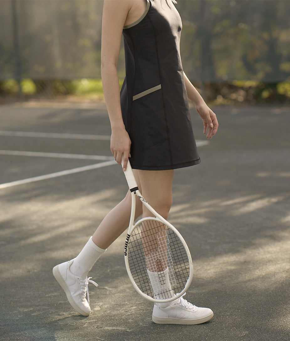 The Do-It-All Tennis Dress - Sea Urchin & Agave
