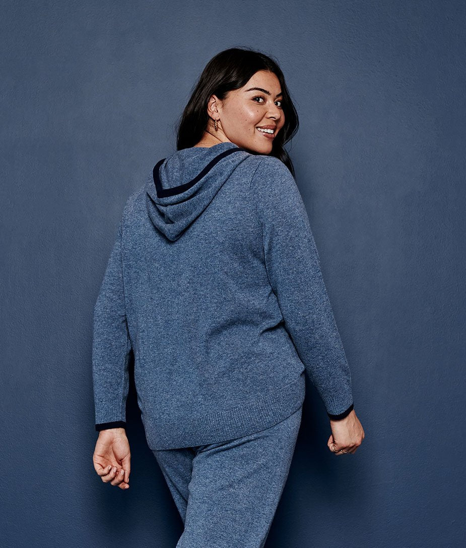 The Coziest Cashmere Blend Hoodie - Main