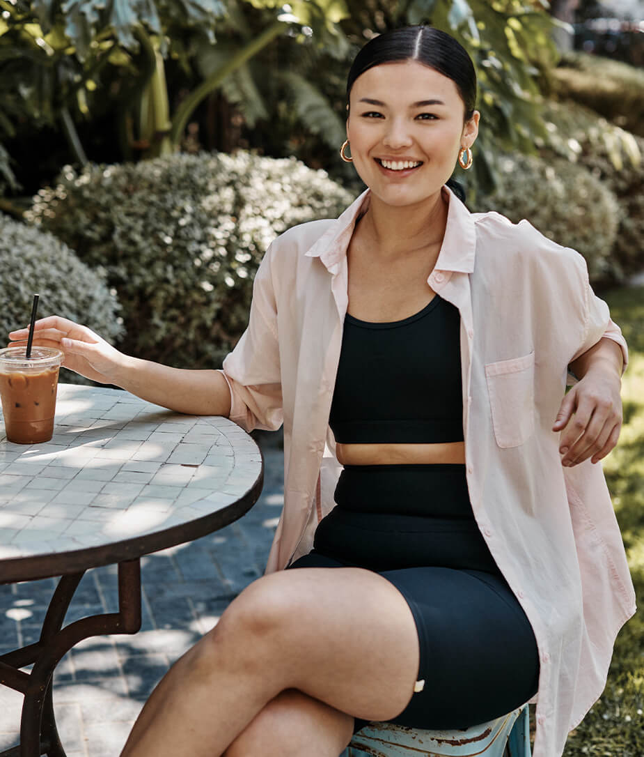 The Perfect Boyfriend Shirt - Blush