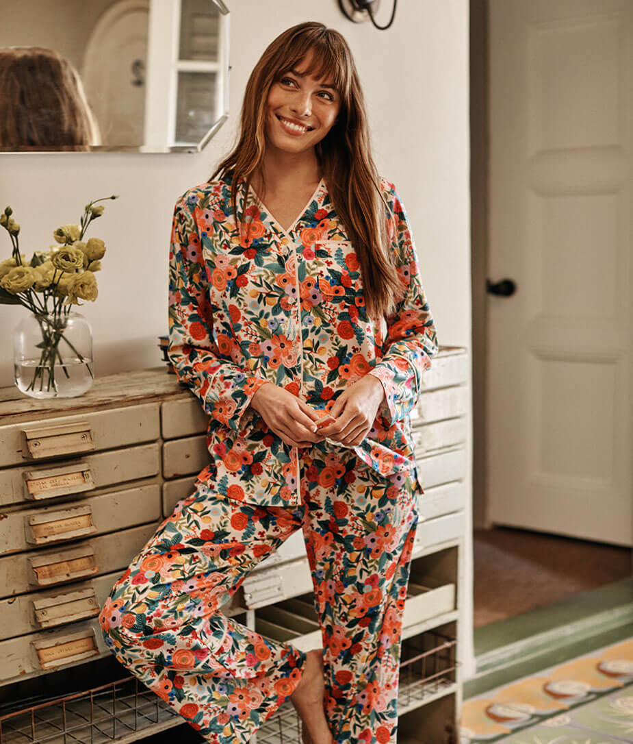 The Cloud 9 Silky Pajama Set - Main