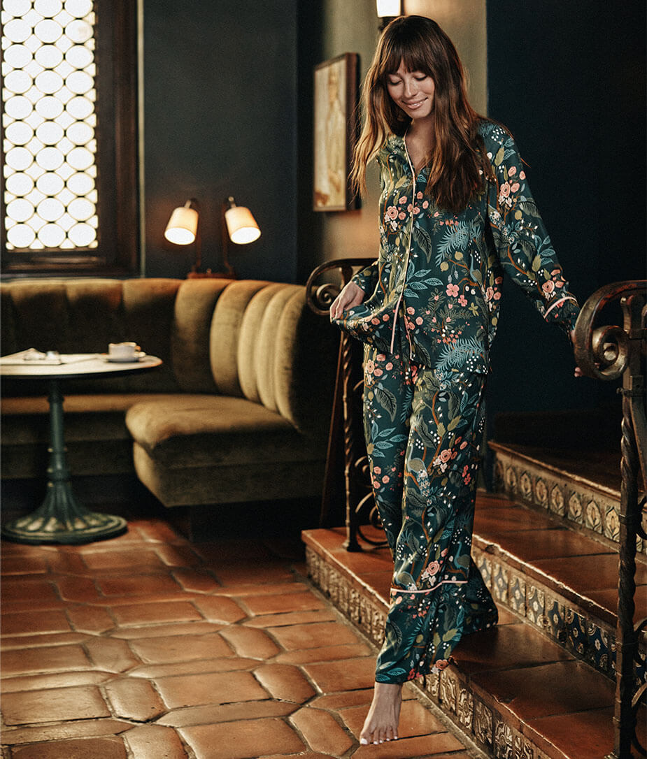 The Cloud 9 Silky Pajama Set - Main