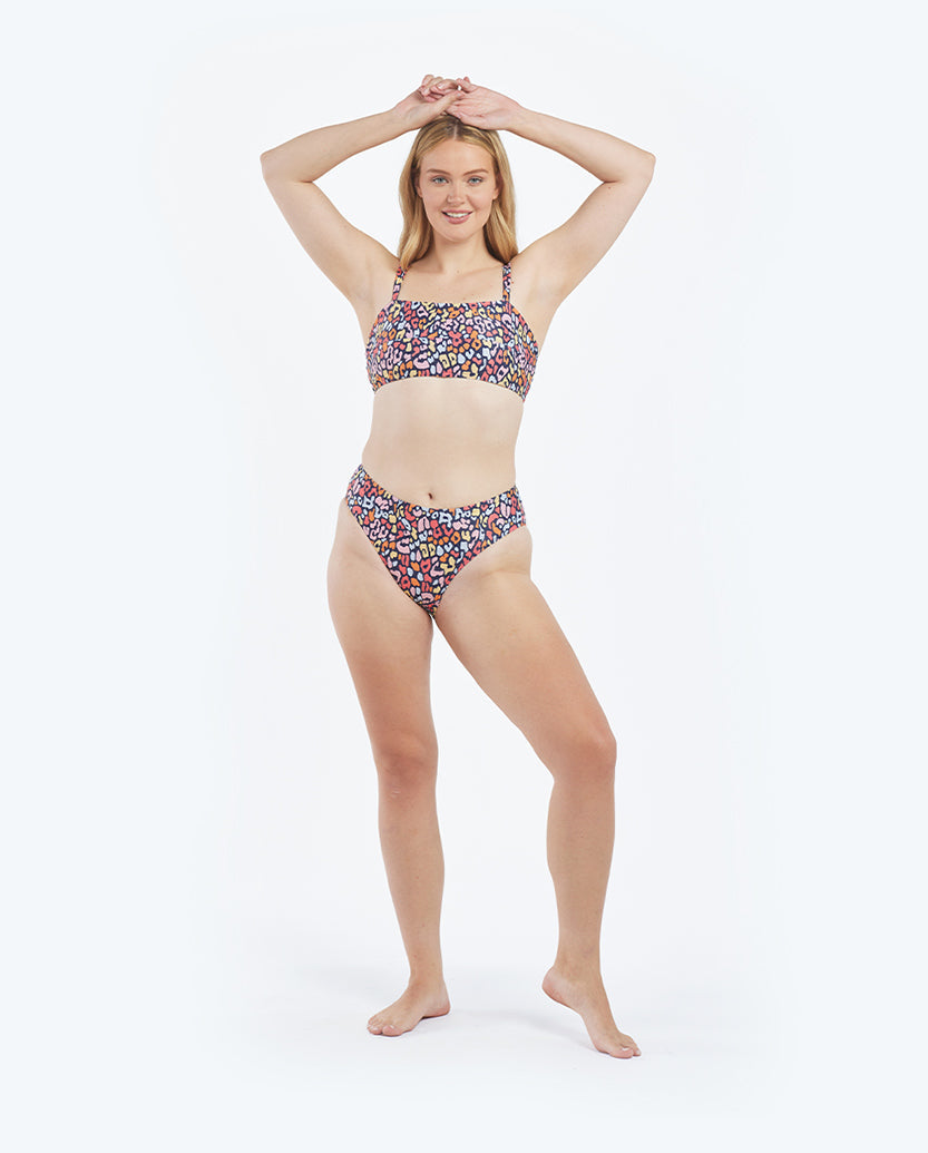 The Wide Strap Oasis Bikini Top - Main
