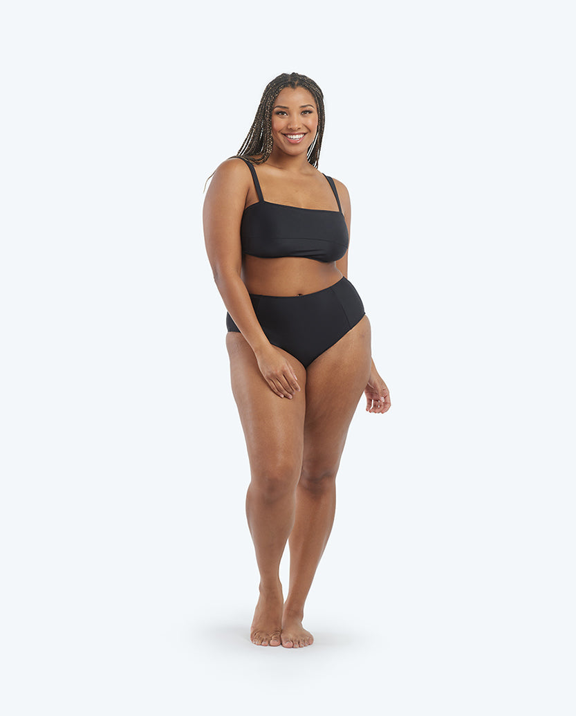 The Wide Strap Oasis Bikini Top - Sea Urchin