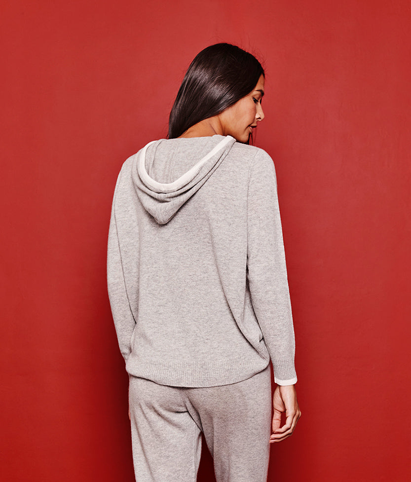 The Coziest Cashmere Blend Hoodie - Main