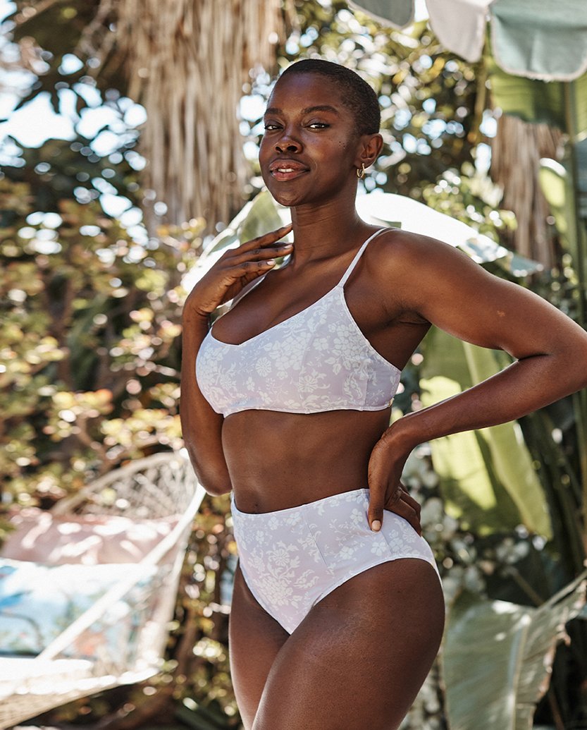 The Seamed High Leg High Rise Bottom - Main