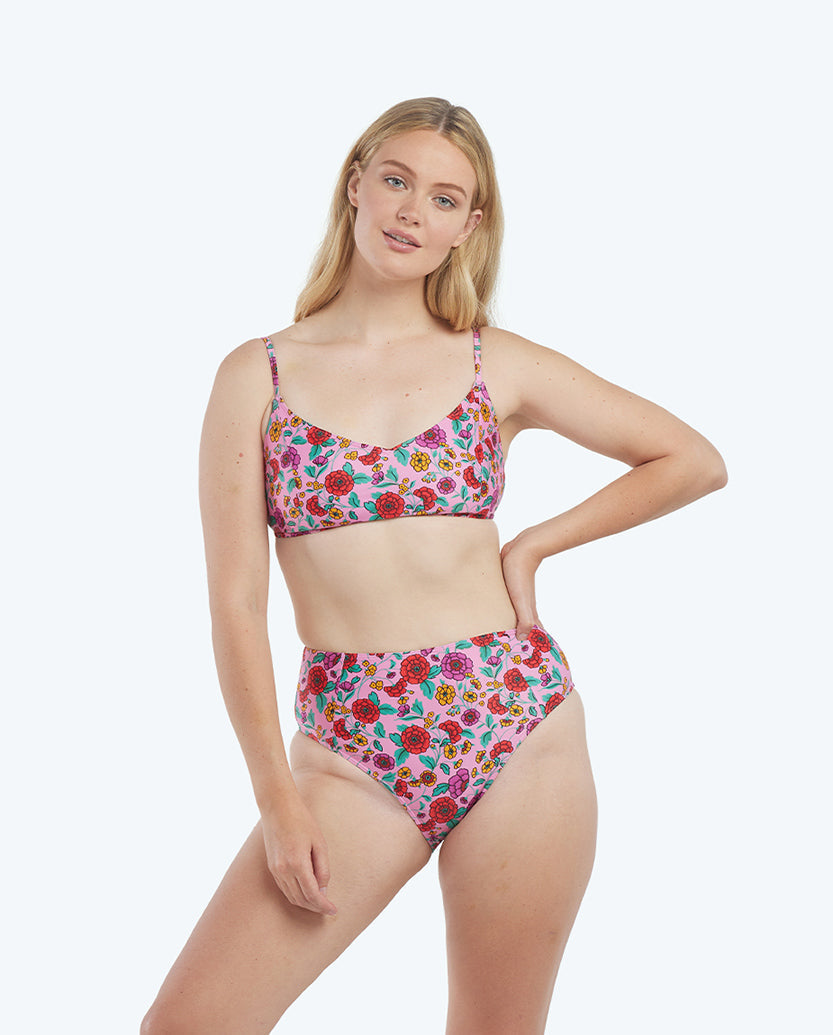 The Seamed High Leg High Rise Bottom - Main
