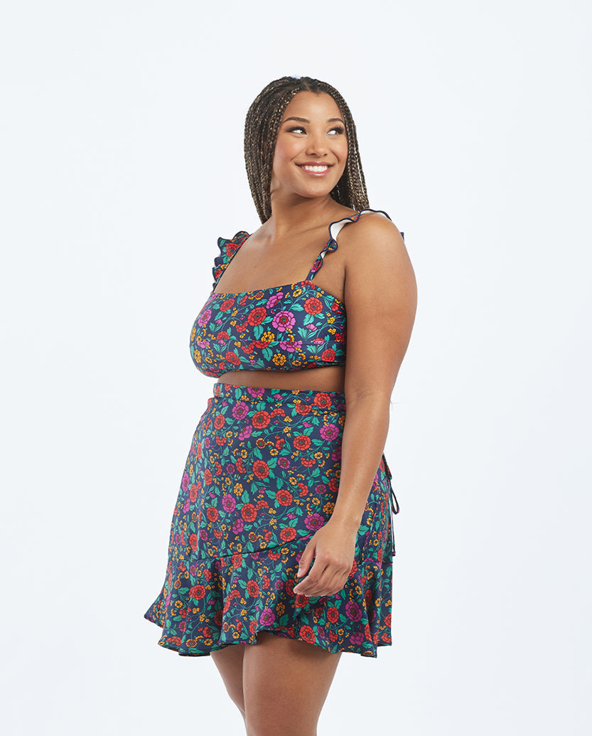 The Short Beach to Brunch Wrap Skirt - Main