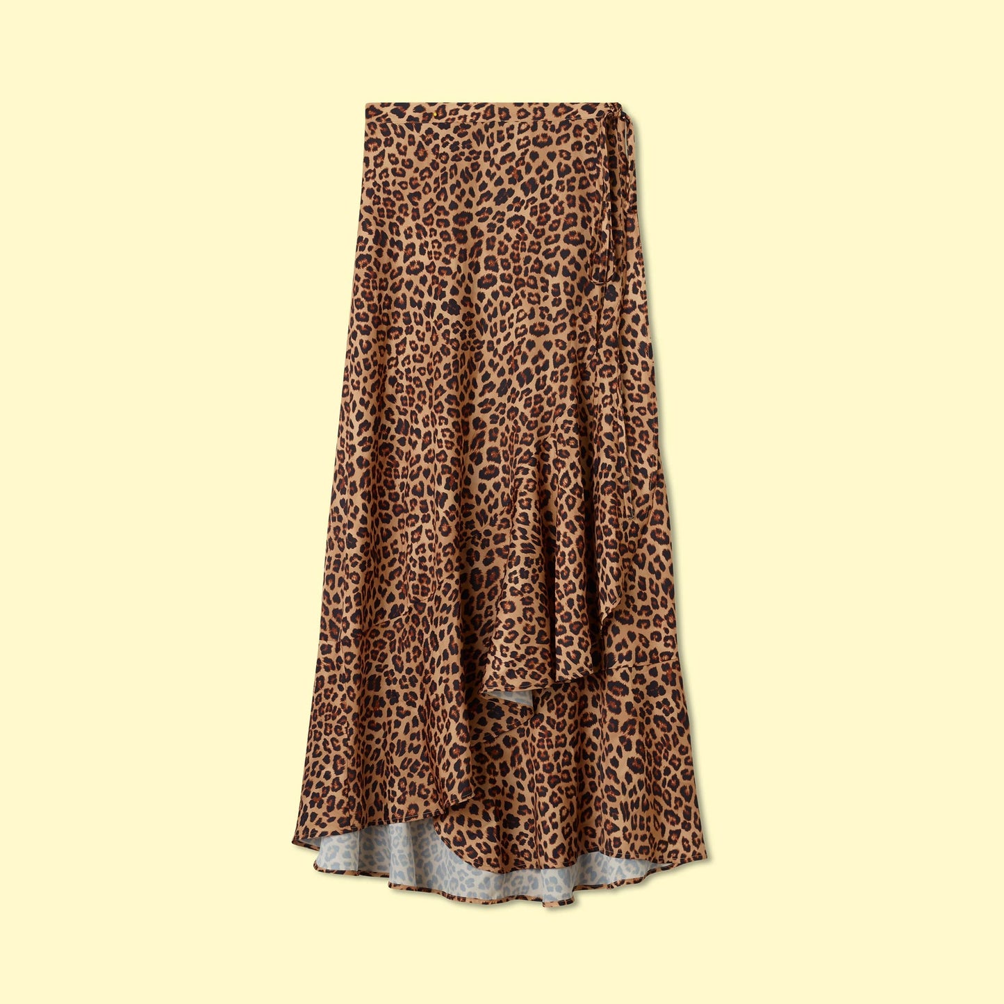 The Beach to Brunch Wrap Skirt - Leopard