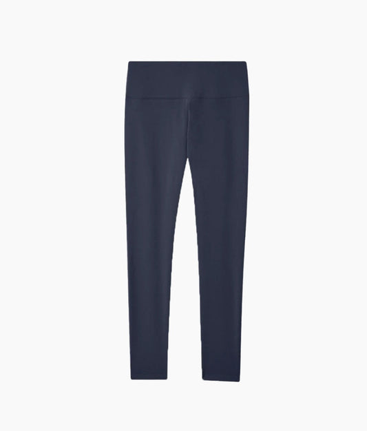 The Coziest High Rise Full Length Leggings - Midnight