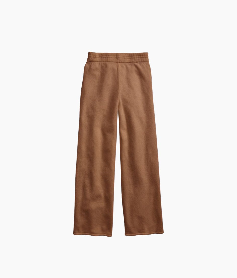 The Luxe Cashmere Blend Sweater Pant - Praline