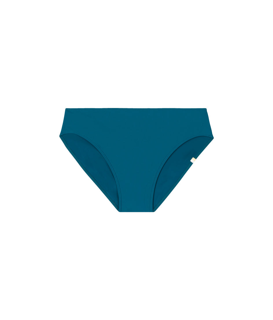 The Classic Mid-Rise Bikini Bottom - Seaweed