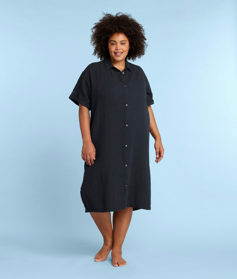 The Cloud Gauze Midi Dress Cover-Up - Main