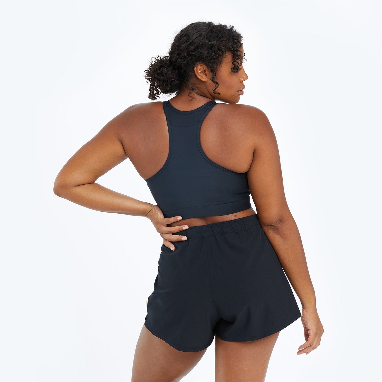 The Midi Sports Bra - Sea Urchin