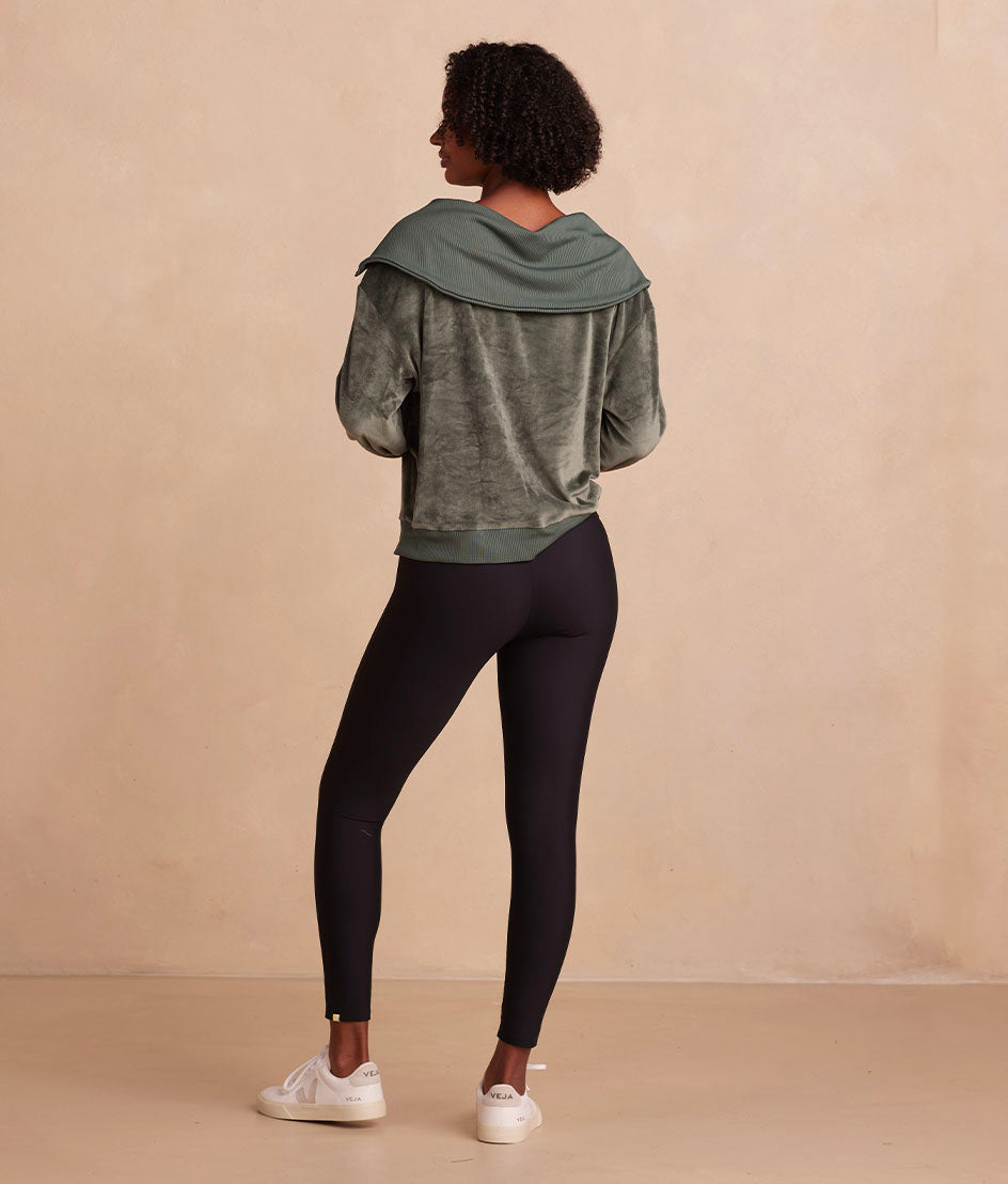 The Do-It-All High Rise 7/8 Leggings - Sea Urchin