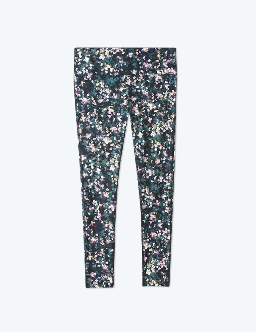 The Do-It-All High Rise Full Length Leggings - Painted Floral