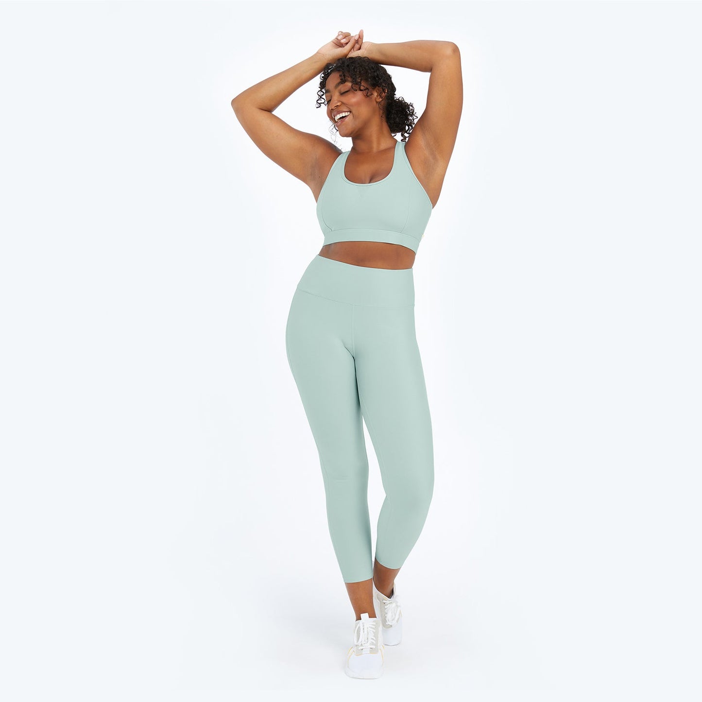 The Do-It-All High Rise 7/8 Leggings - Sage