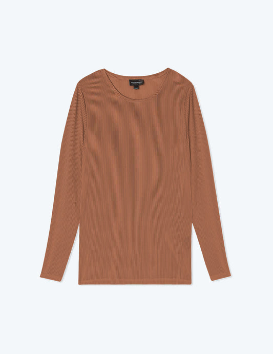 The Feel Free Long Sleeve Base Layer - Praline