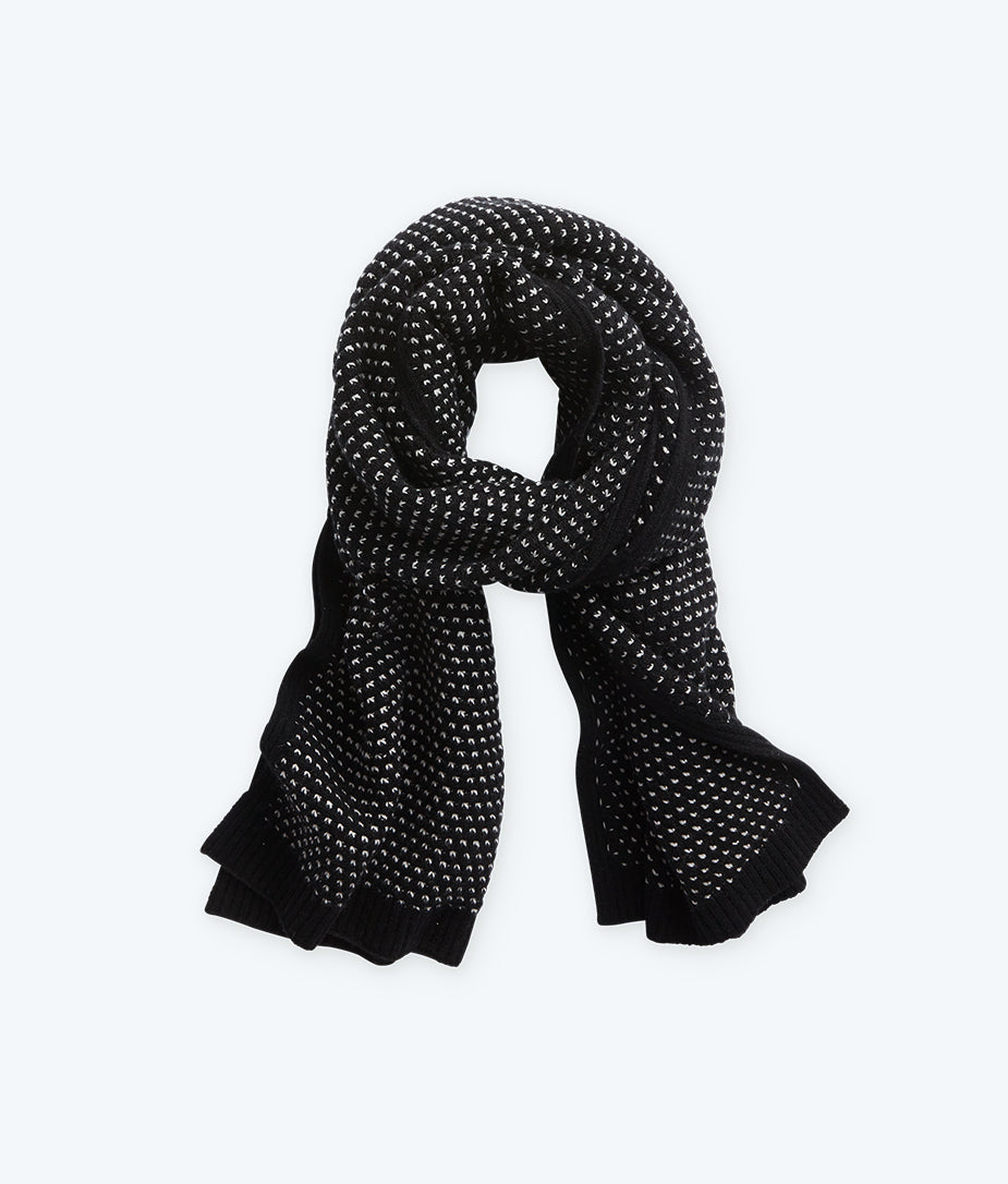 The Luxe Cashmere Blend Mix Stitch Scarf - Main